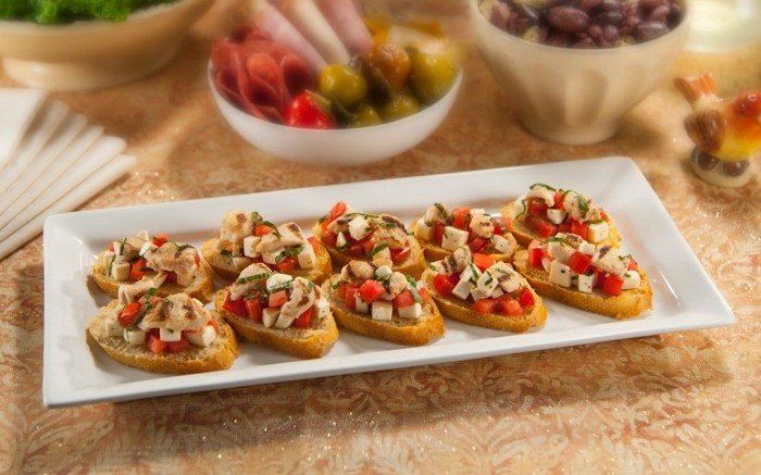 Bruschetta-med-grillad kyckling