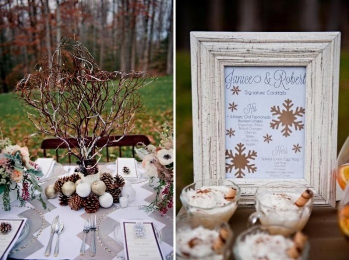 vinter-jul-bröllop-dekoration-idéer-snöflingor-plats-kort-diy