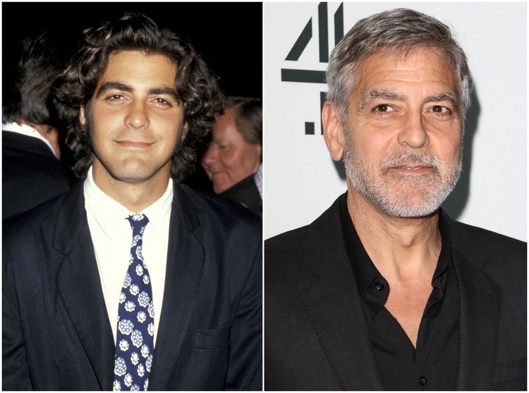 George Clooney då och nu