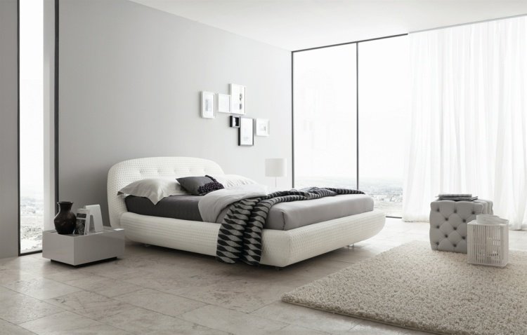 sovrum-idéer-vita-möbler-idé-säng-klädsel-fönster fram