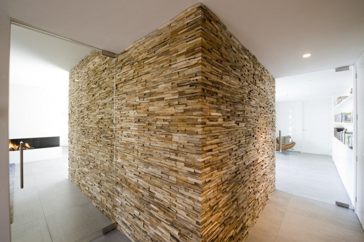 väggpaneler-trä-3d-korridor-väggbeklädnad-dekorativ