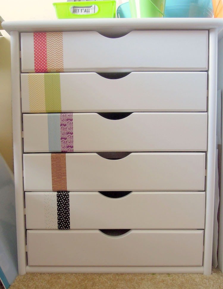 washi-tejp-idéer-diy-projekt-möbler-krydda upp-dresser