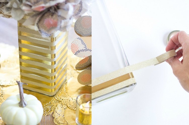 washi-tejp-idéer-diy-projekt-guld-vas-dekorera