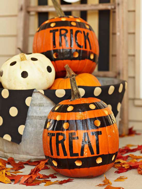 Hantverk idéer Halloween firande pumpor