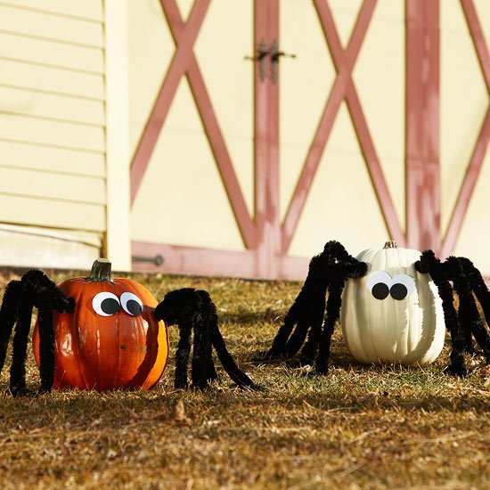 Trädgårdsfigurer Halloween design