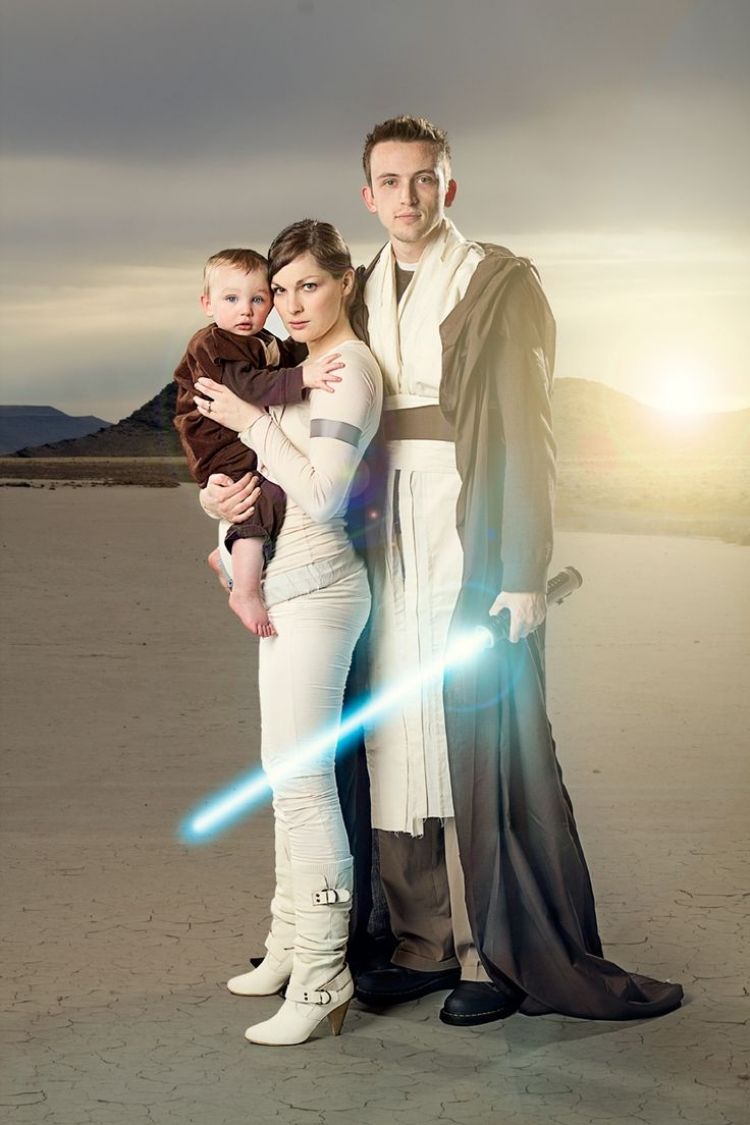 karneval-idéer-karneval-kostymer-familj-star-wars-hjältar