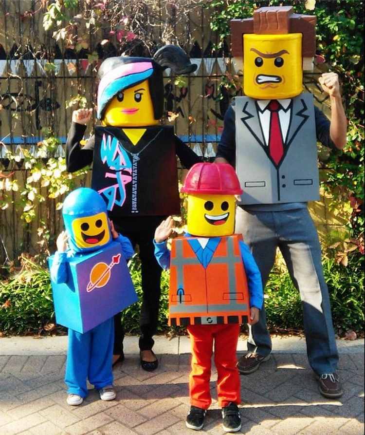 karneval-idéer-karneval-kostymer-familj-lego-maennchen-masker