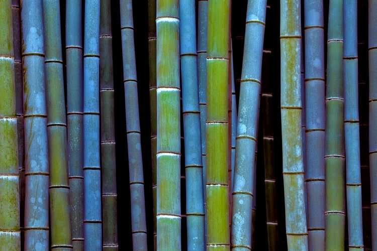 idéer-bambu-pinne-dekoration-blåmålad