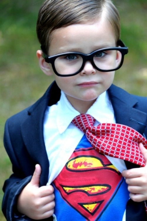 Kostymer barn bebis idéer clark kent superman