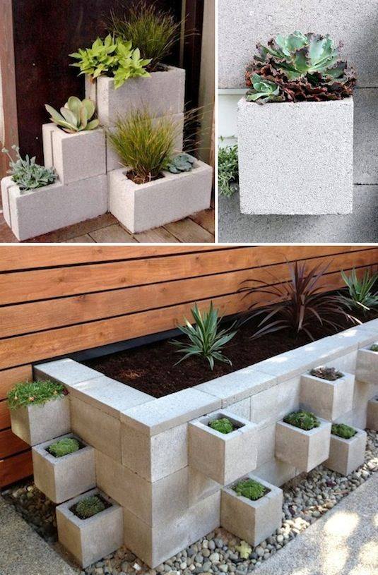 planter-utsida-cement-block-växtställ