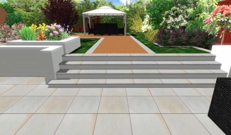 Gratis 3D trädgårdsplanerare Marshall's Garden Visualizer för användning online eller på datorn