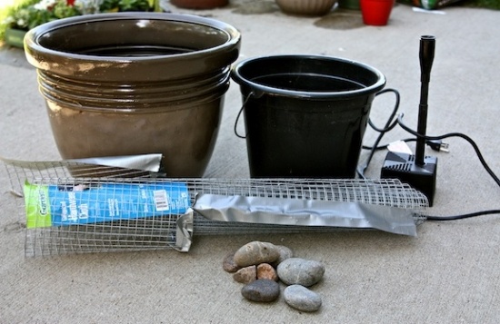 Gör det själv trädgårdsvattenspel instruktionsmaterial