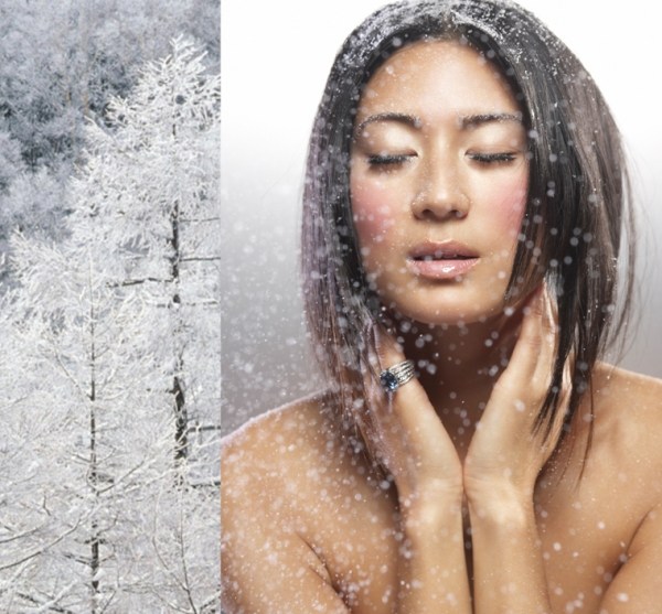 Tips hudvård i vinter effekt kall torrhet