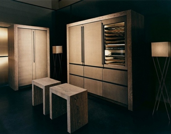Modulärt-kök-inbyggd garderob-Armani-Casa