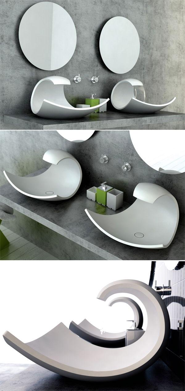 handfat design-futuristisk-Joel Roberts-Eaux-Eaux sanitetsartiklar för badrum
