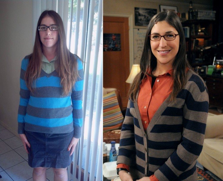 halloween-kostym-idéer-tv-big-bang-teori-Amy-Farrah-Fowler