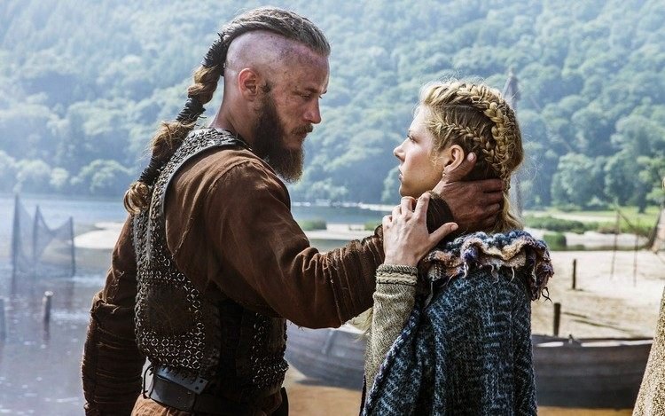 halloween-kostym-idéer-tv-vikingar-ragnar-lagertha