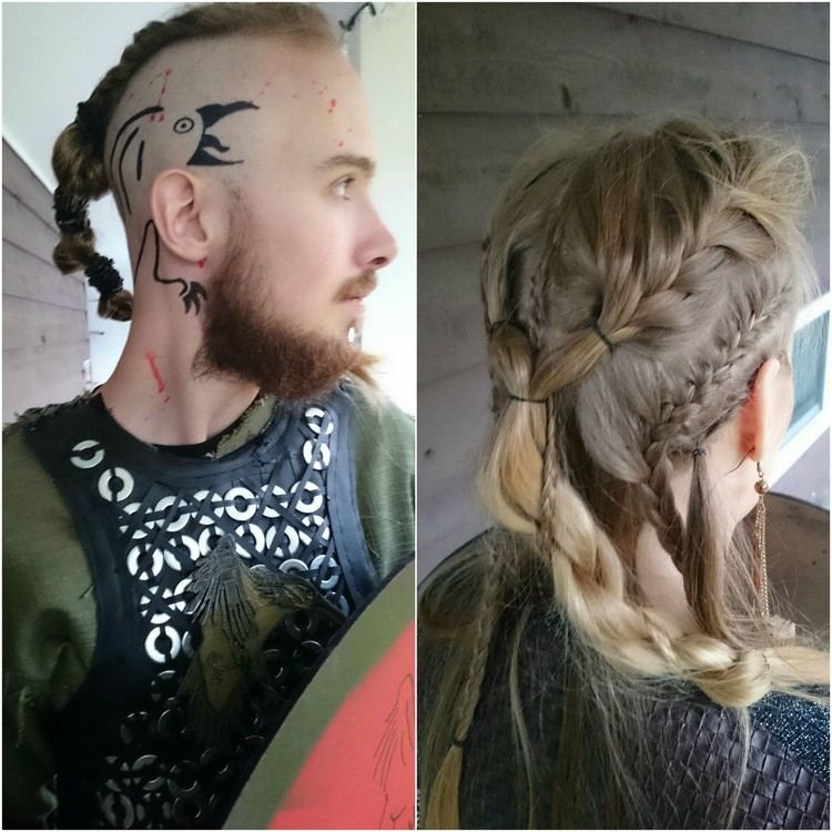 halloween-kostym-idéer-tv-vikingar-gör-det-själv-lagertha-ragnar