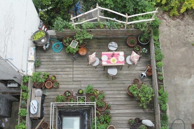 Terrass balkong grönsak ört trädgård vård tips