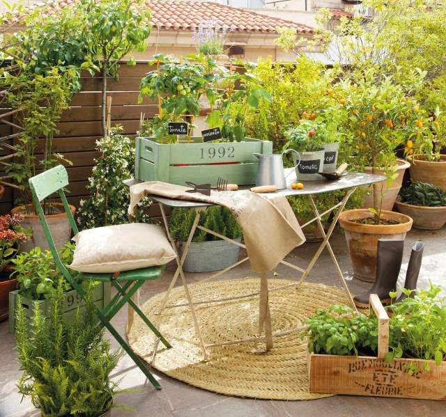terrass-design-tuscany-stil-liten-grönsaks-trädgård