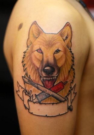 Τατουάζ ζώων Dingo