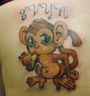 Apinaeläinten tatuointisuunnittelu