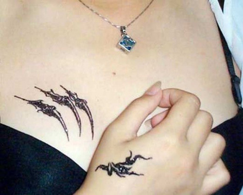Dragon Tattoo Design για Γυναικείο Χέρι