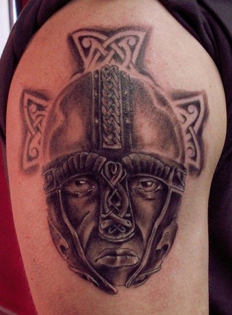 Luova Warrior Tattoo Design