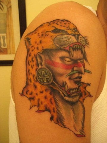 Mahtava Warrior Tattoo Design