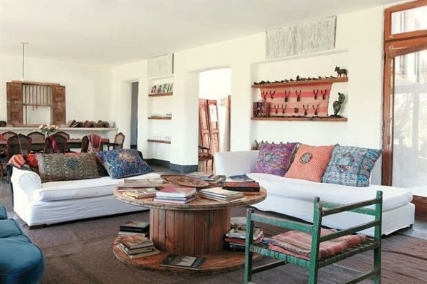 Bygg ditt eget soffbord i orientalisk stil vardagsrum