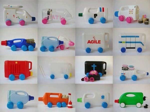 Hantverk idéer barn leksaker behållare