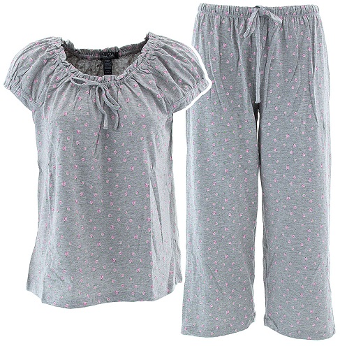 Harmaa Caprin pyjama naisille