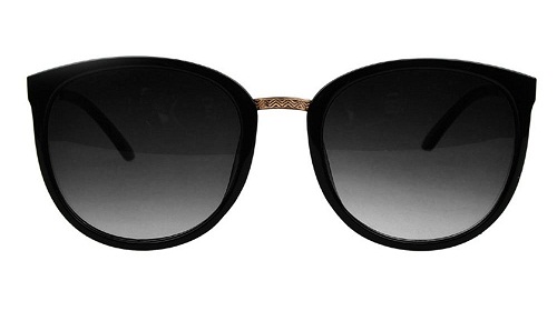 Γυναικεία γυαλιά ηλίου Retro Black Frame