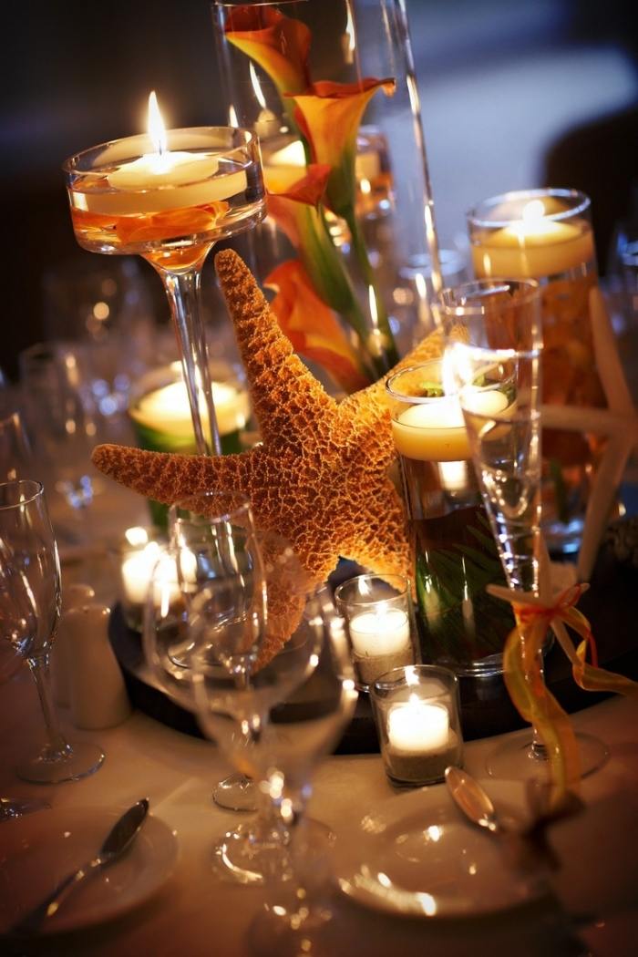 exotisk-dekoration-bröllop-strand-tema-ljusstake-sjöstjärna