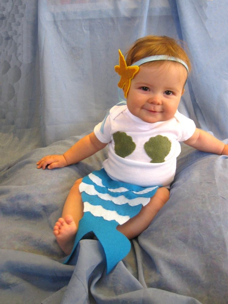 karneval-kostymer-barn-smink-pyssel-idéer-baby-sjöjungfru