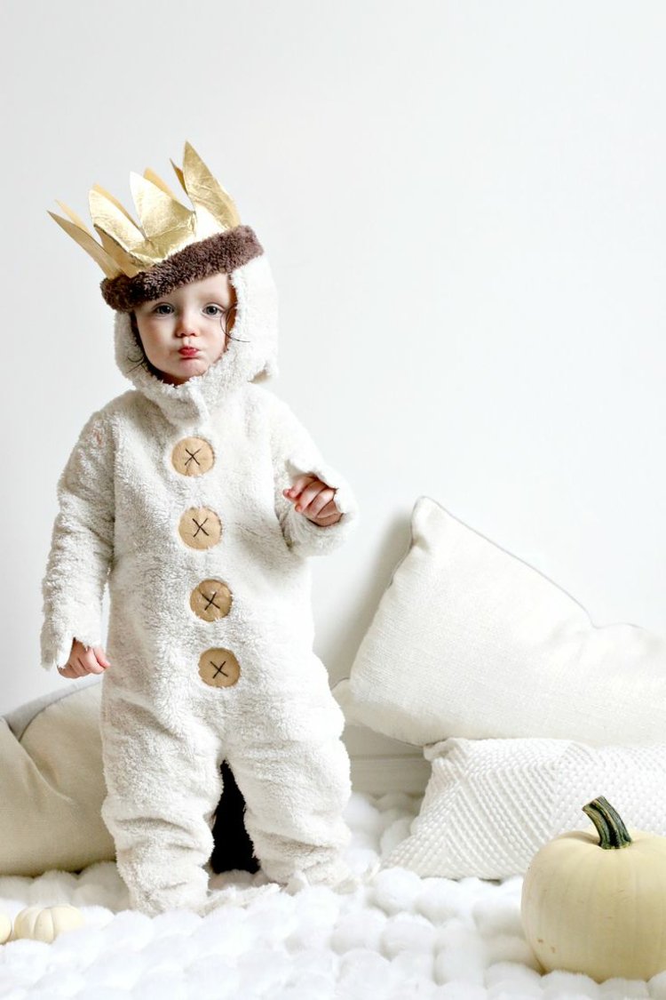 karneval-kostymer-barn-småbarn-rompers-king-krona