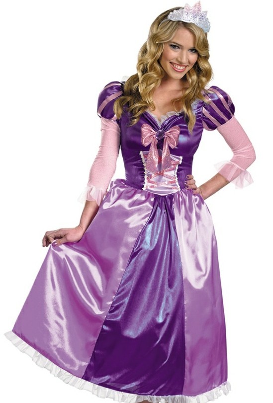 lila kostym idé karneval