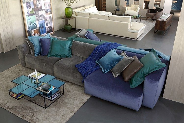 Idéer för moderna möbler 3-sits-soffa-blå-Linteloo-Southampton