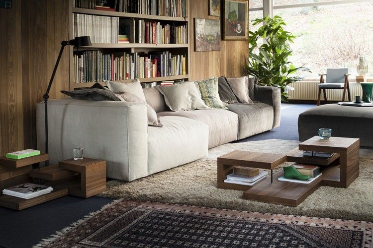 Idéer för moderna möbler -klädd soffa-Linteloo-Southampton