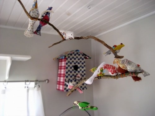 DIY fågelhus leksaker dekoration idéer