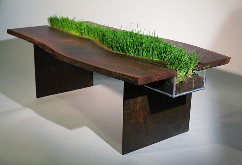 Go Green Office Table Design