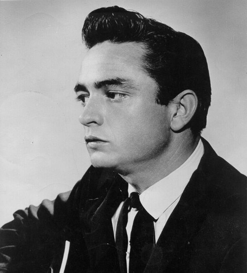 Johnny Cashin klassinen Pompadour