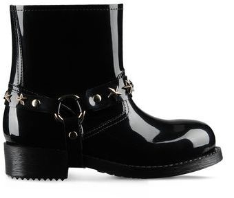 Shiny Rain Ankle Lenngt Boot For Women -12