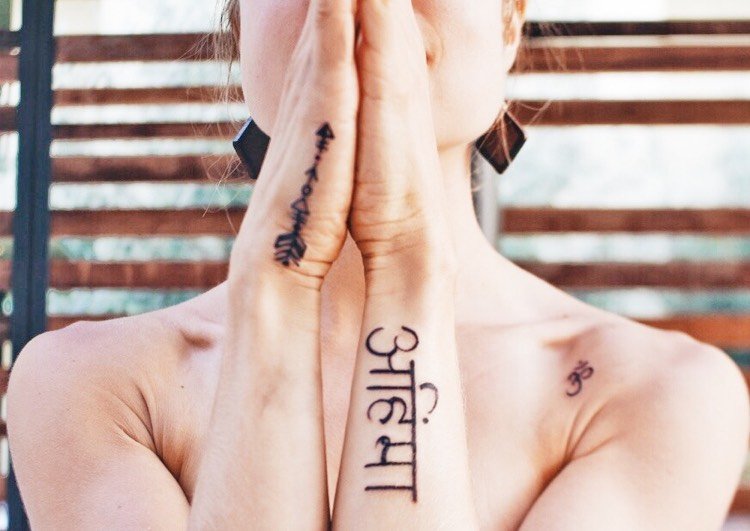 tattoo-sayings-sanskrit-ahimsa-