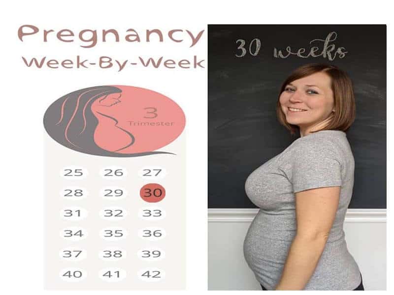 30 viikkoa raskaana
