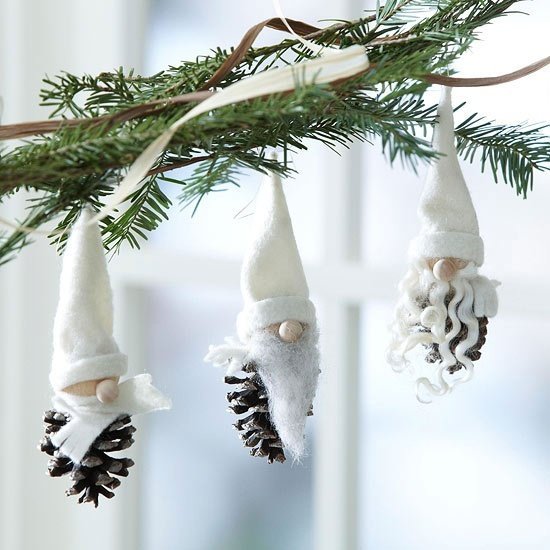 Vinterdekoration-idéer-hemma-pinecone-dekorerade