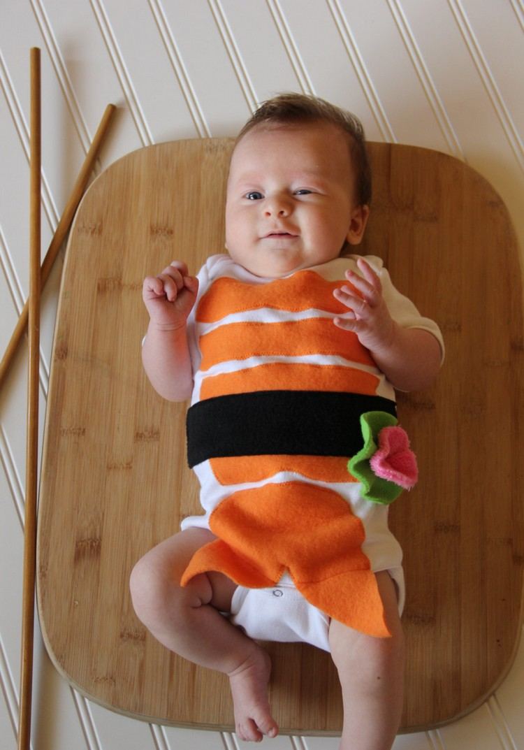 Karneval-kostym-idéer-bebisar-sushi-klumpar
