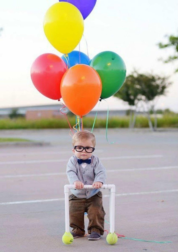 Mardi Gras-kostym-baby-toddler-cartoon-top-ballonger-glasögon