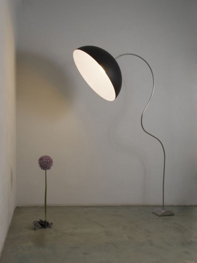 Modern ljus iscensättning mezza luna-piantana in-es designer lampa
