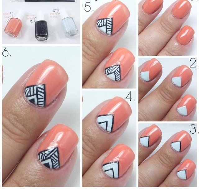 Spikmotiv-gör-det-själv sommar -instruktioner-azteki-look